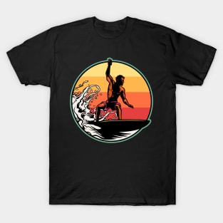 Surfer sunset T-Shirt